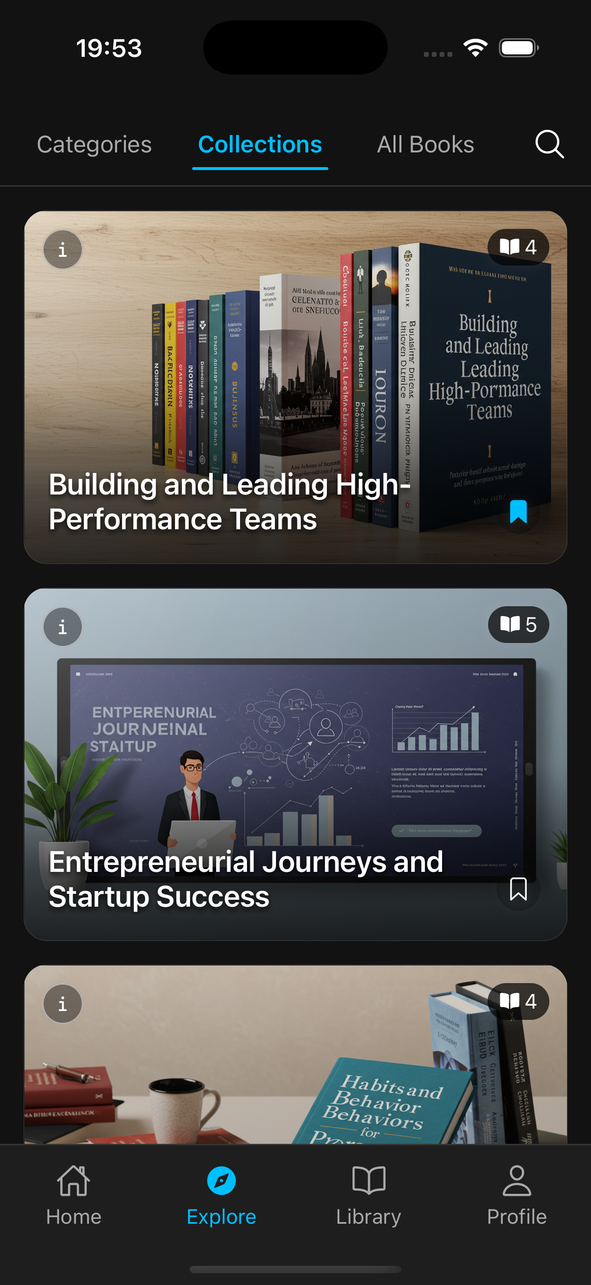 Explore new themes